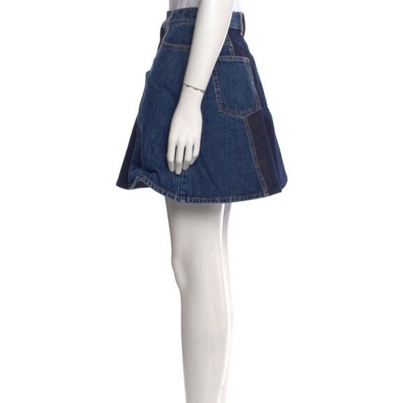 Alexander McQueen Denim Skirt - Picture 2 of 3